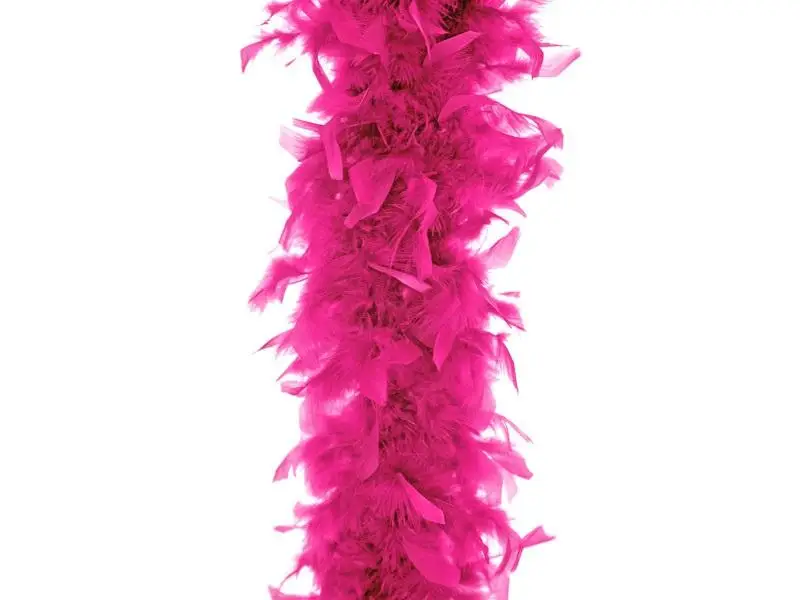 Boa neonowy róż 180cm - PartyDeco