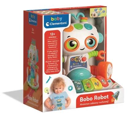 Bobo robot baby interaktywny 50703 - Clementoni