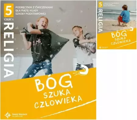 Bóg szuka człowieka 5 Podręcznik z ćw. Część 1 + 2 - praca zbiorowa