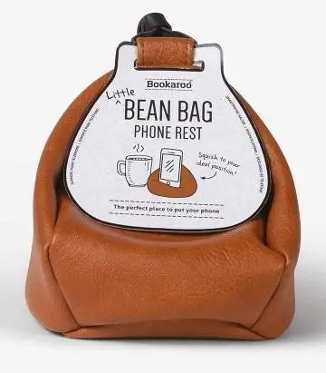 Bookaroo Bean Bag Pufa pod smartfon - brązowa - IF