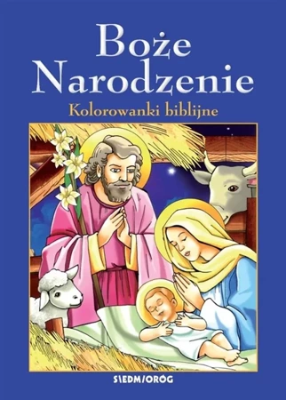 Boże Narodzenie. Kolorowanki biblijne - Jean-Franois Kieffer