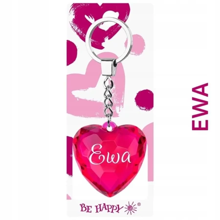 Brelok Serce Ewa - Be-Happy Gifts