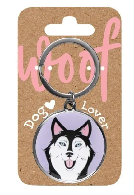 Brelok dla psiarzy - husky - Be-Happy Gifts