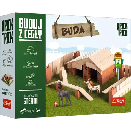Brick Trick Buduj z cegły Buda S 60867 - Trefl PAP