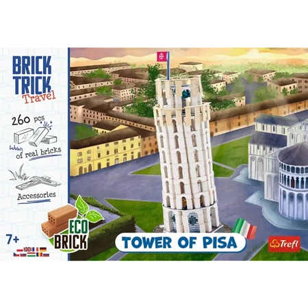 Brick Trick Travel Pisa 61610 - Trefl PAP