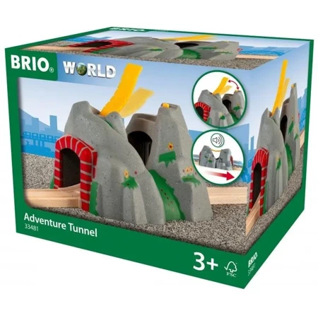 Brio Tunel z Mostem i Dźwiękami - Ravensburger