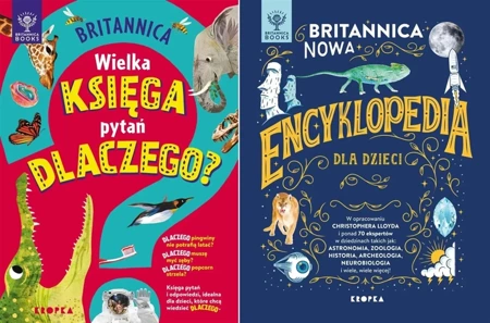 Britannica Nowa encyklopedia dla dzieci + Wielka księga pytań Dlaczego? - Christopher Lloyd, Anna Bereś