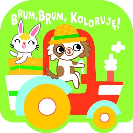 Brum, brum, koloruję! - Traktor - praca zbiorowa