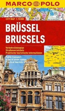 Brussel Brussels Marco Polo City map 1:15 000 - Opracowanie zbiorowe