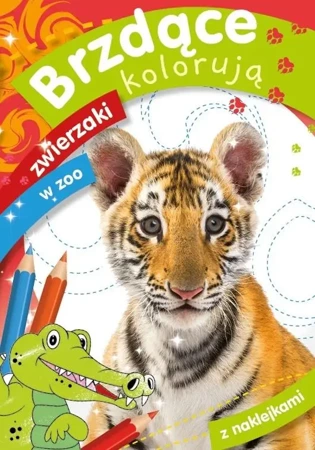 Brzdące kolorują. Zwierzaki w zoo - praca zbiorowa