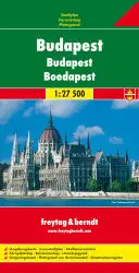 Budapeszt mapa 1:27 500 - Opracowanie zbiorowe