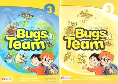 Bugs Team 3 Pakiet Książka ucznia Zeszyt ćwiczeń - Magdalena Kondro, Elisenda Papiol, Maria Toth