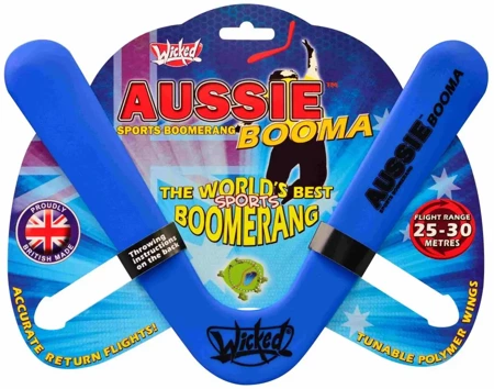 Bumerang Aussie Booma 1 szt. mix kolorów - Wicked Vision Limited