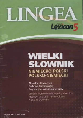 CD Wielki słownik niemiecko-polski i polsko-niemiecki - Lingea