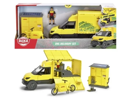 CITY Zestaw z pojazdem DHL 25cm - Dickie Toys