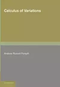 Calculus of Variations - Andrew Russell Forsyth