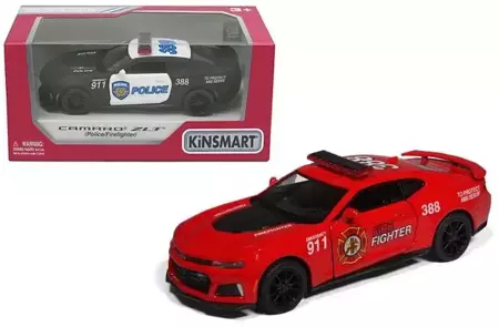 Camaro zl1 policja/straż 1:38 MIX - Kinsmart