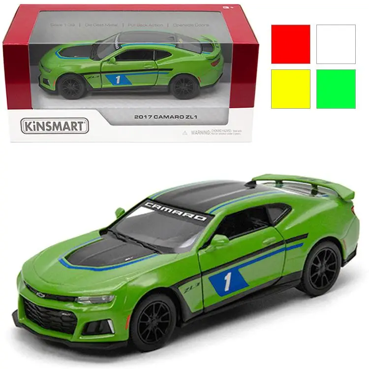 Camaro zl1 z nadrukiem 1:38 - Kinsmart