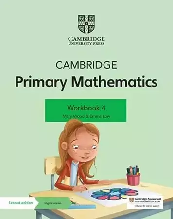 Cambridge Primary Mathematics. Workbook 4. With Digital Access (1 Year) - Mary Wood, Emma Low