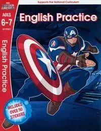 Captain America: English Practice. Ages 6-7