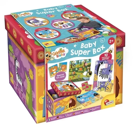 Carotina Baby - Super box kolekcja 10 gier - Lisciani