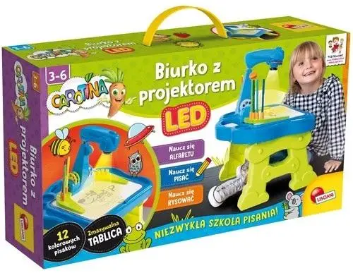 Carotina - Biurko z projektorem LED - Lisciani