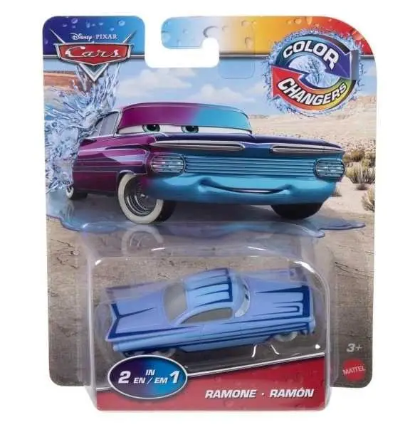 Cars. Auto zmieniające kolor GYM71 - Mattel