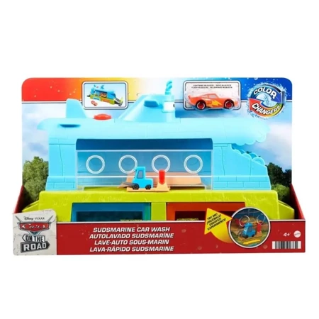 Cars. Wieloryb Supermyjnia zmiana koloru HGV70 - Mattel