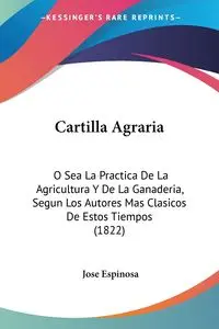 Cartilla Agraria - Jose Espinosa