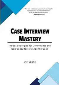 Case Interview Mastery - Joe Verde