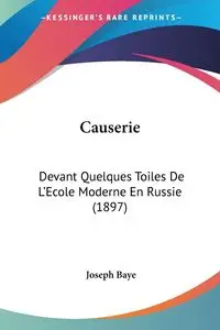 Causerie - Joseph Baye