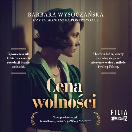 Cena wolności audiobook - Barbara Wysoczańska