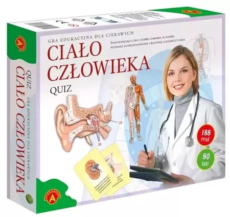 Ciało człowieka. Quiz Big ALEX - Alexander