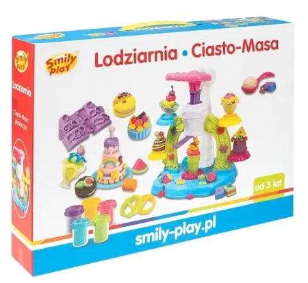 Ciasto masa lodziarnia - Smily Play