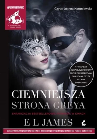 Ciemniejsza strona Greya okł. filmowa audiobook - E. L. James