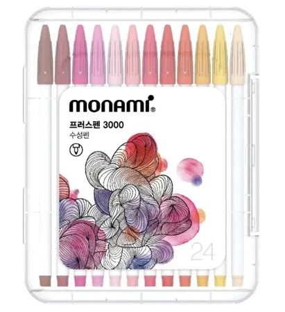 Cienkopis Plus Pen 3000 24 kolory - Monami