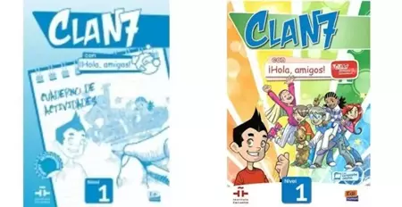 Clan 7 Con Hola Amigos! 1 Podręcznik Ćwiczenia - Maria Castro