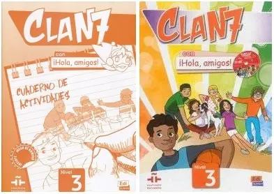 Clan 7 Con Hola Amigos! 3 Podręcznik Ćwiczenia - Maria Castro