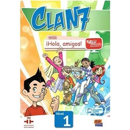 Clan 7 con Hola amigos 1 podręcznik - Maria Castro