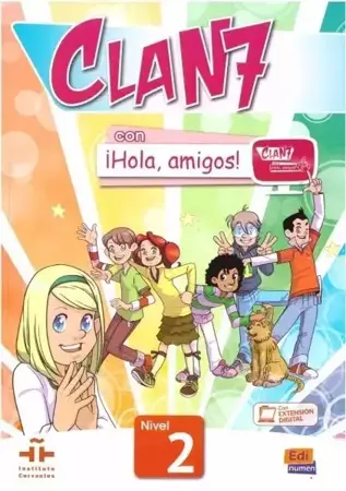 Clan 7 con Hola amigos 2 podręcznik + kod online - Maria Castro