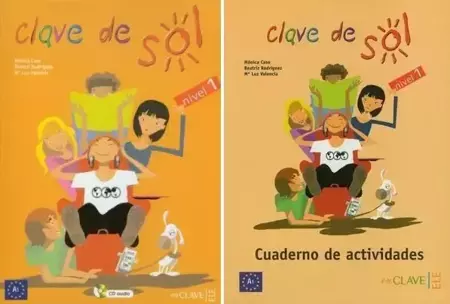 Clave de Sol 1 Podręcznik Ćwiczenia EnClave - Monica Caso, Beatriz Rodriguez, Luz Valencia