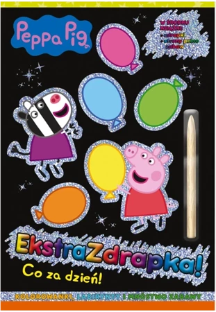 Co za dzień! Świnka Peppa. Ekstrazdrapka - Opracowanie zbiorowe