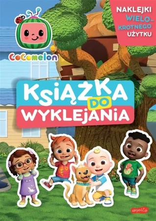 Cocomelon. Książka do wyklejania - praca zbiorowa