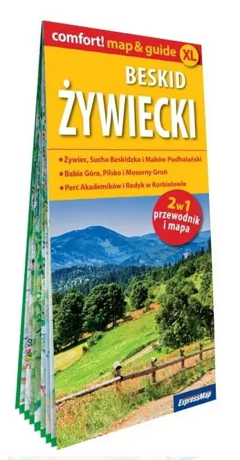 Comfort! map Beskid Żywiecki 2w1 - praca zbiorowa