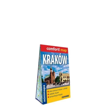 Comfort! map Kraków midi 1:20 000 plan miasta - praca zbiorowa