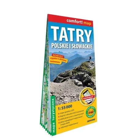 Comfort!map Tatry polskie i słowackie 1:55 000 - praca zbiorowa