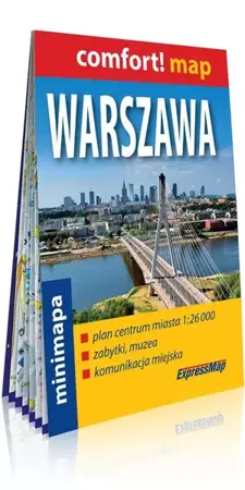 Comfort! map Warszawa 1:26 000 minimapa - praca zbiorowa