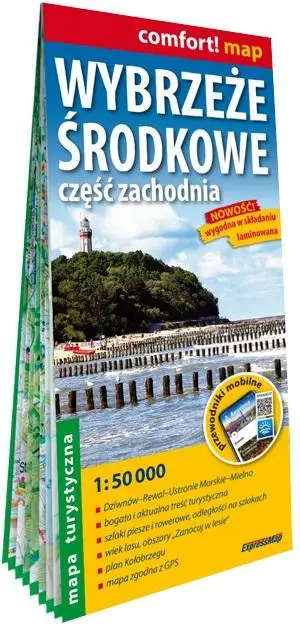 Comfort!map Wybrzeże Środkowe 1:50 000 - praca zbiorowa