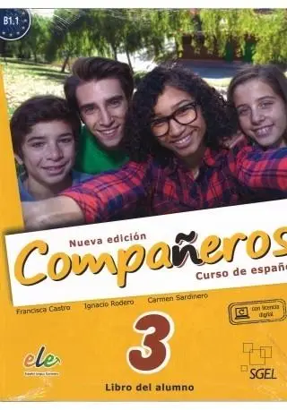 Companeros 3 podręcznik + licencia digital - praca zbiorowa