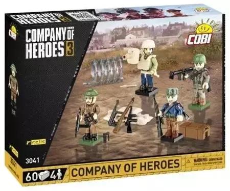 Company of Heroes 3: figurki i akcesoria - Cobi